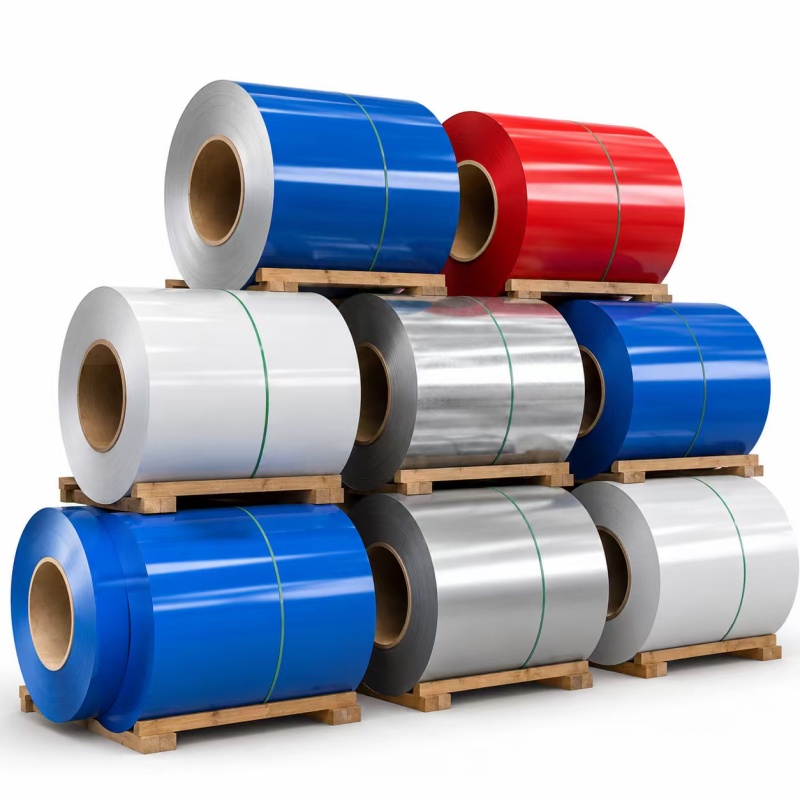 Factory Direct PPGI Coil Prepainted Galvanized Steel for Roofing and Construction
