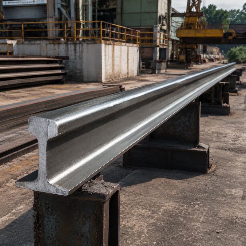 Steel Rail for Railway Track, Crane Rail, Mining Rail and Industrial Rail Projects