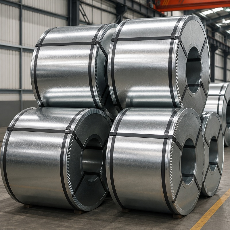 Galvanized Steel Strip Coil for Pipe Making, Cable Armoring, Stamping and Industrial Fabrication