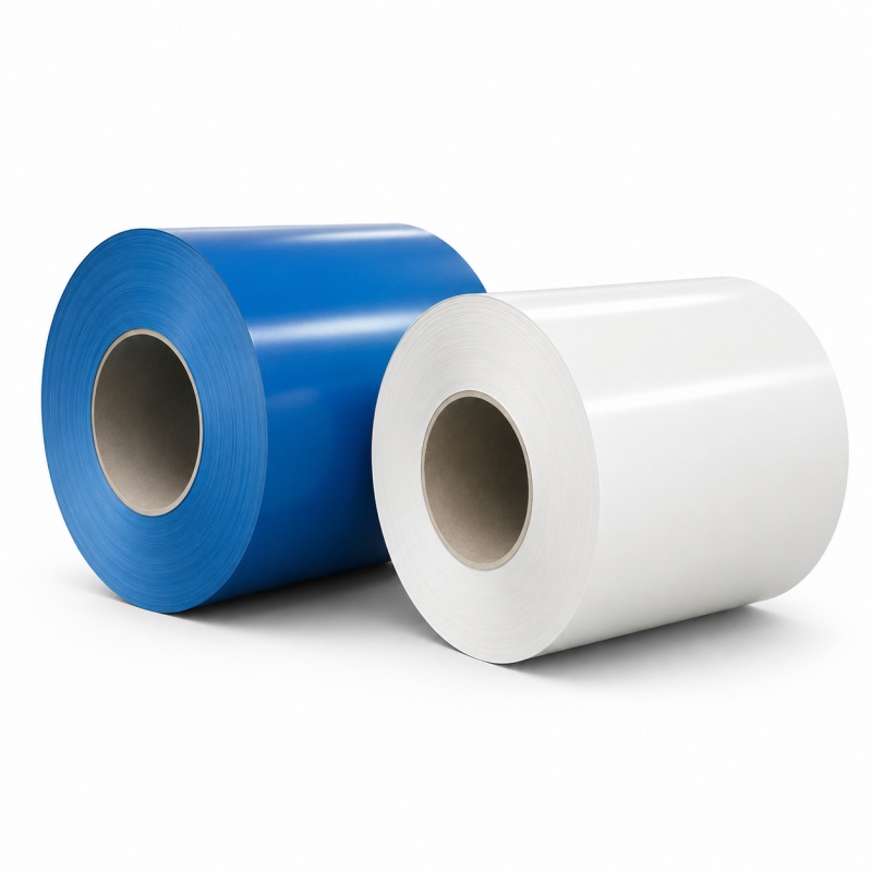 PPGL Coil Prepainted Galvalume Steel Coil for Roofing, Wall Panels and Long-Life Construction Materials