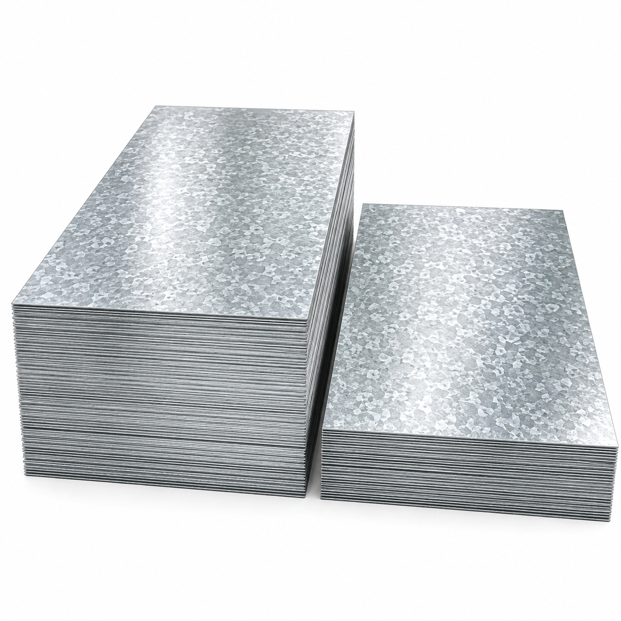 GI Galvanized Steel Sheet for Roofing, Construction, Ducts, Panels and Industrial Fabrication