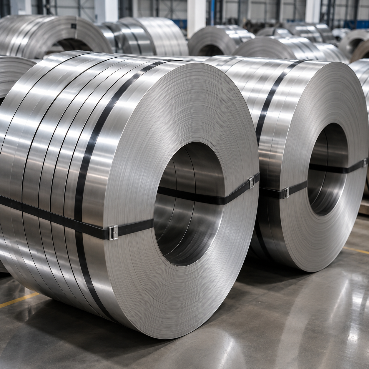 Cold Rolled Stainless Steel Strip Coil for Precision Stamping, Springs, Clamps and Hardware Parts