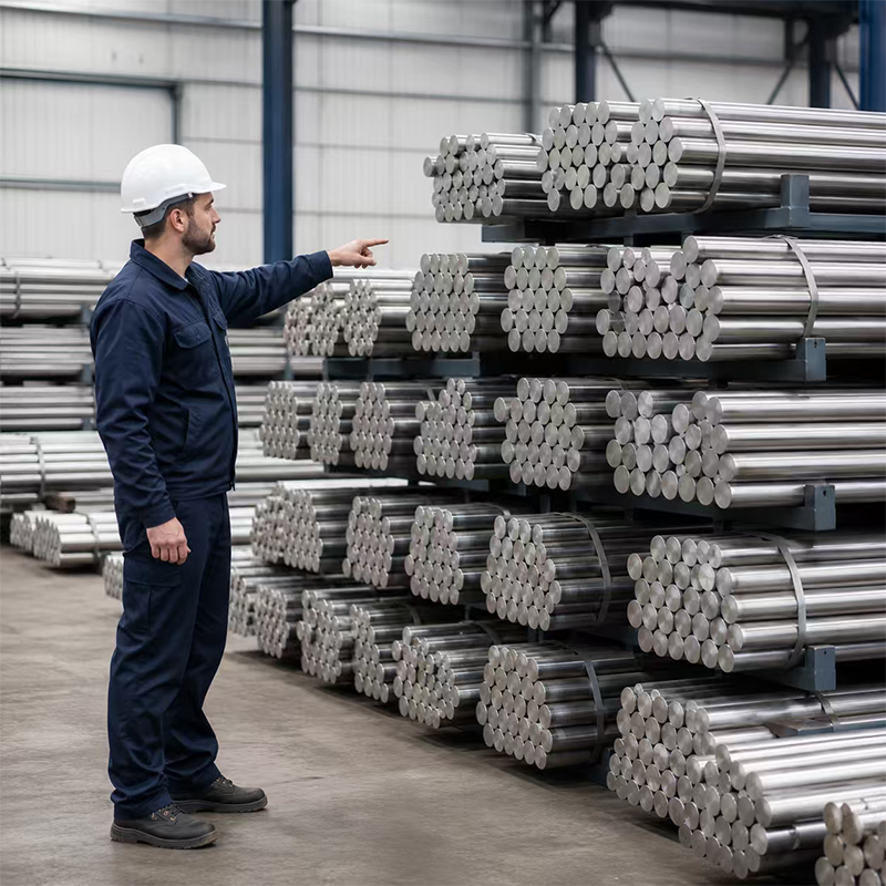 Stainless Steel Round Bar for Machining, Shafts, Fasteners, Valves and Industrial Components