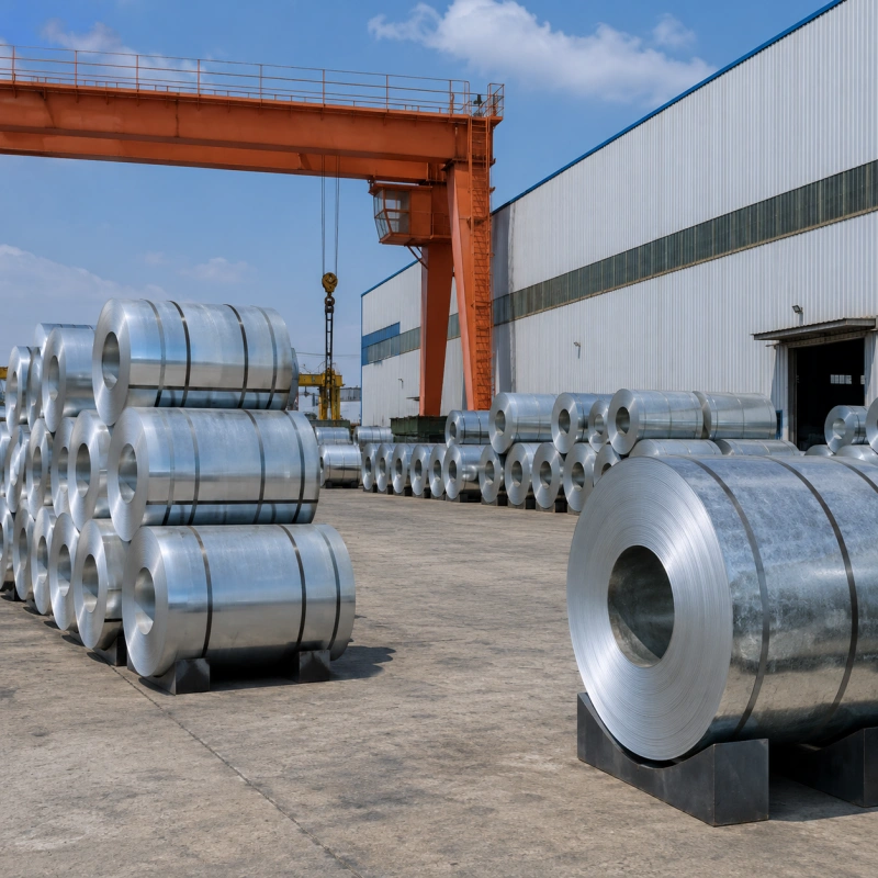 HDG Coil Hot Dip Galvanized Steel Coil for Roofing, Ducts, Panels and Industrial Fabrication
