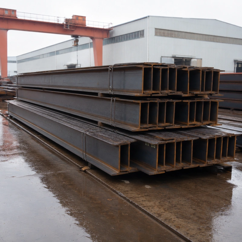 H Beam Steel for Structural Columns, Building Frames, Bridges and Industrial Construction