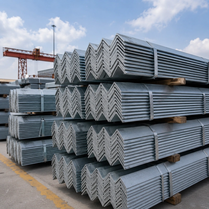 Hot Rolled Equal and Unequal Carbon Steel Angle Bar for Structural Frames, Supports and Construction