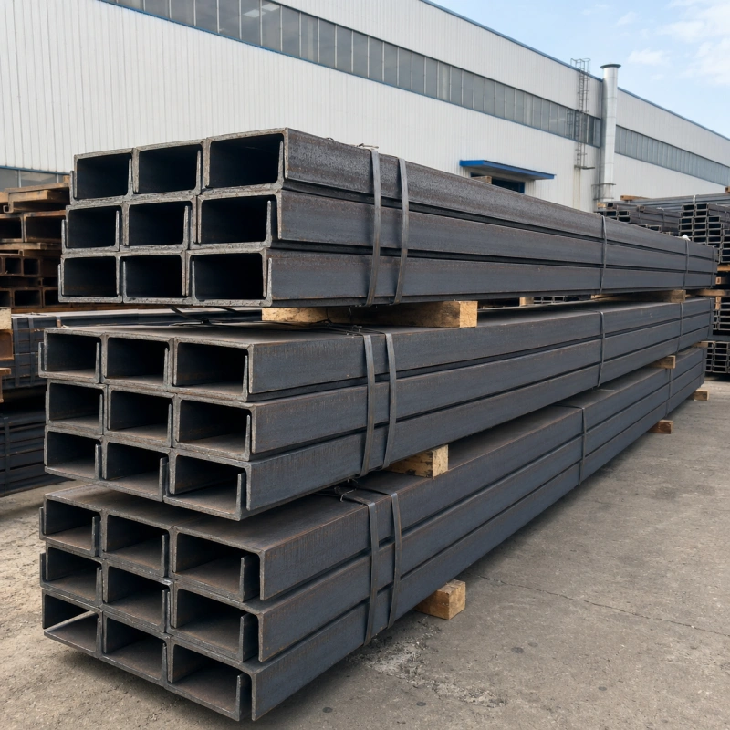 Hot Rolled Carbon Steel Channel Bar for Structural Frames, Machinery Supports and Construction